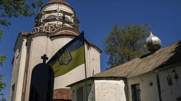 Lypivka Church Offers Solace AmidWar's Destruction