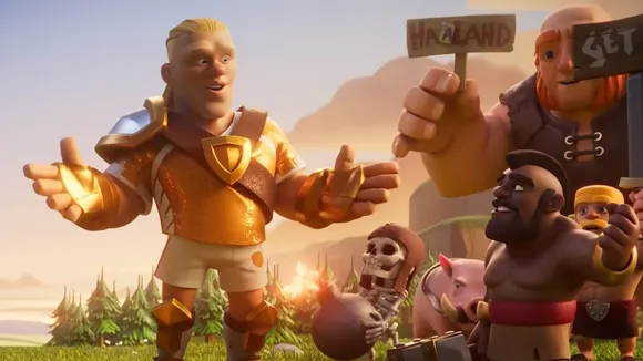 Erling Haaland to Become Playable Character in Clash of Clans Mobile Game