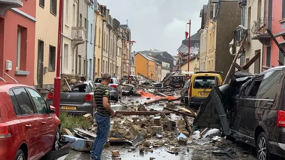 Weak Tornado Spotted in Central Luxembourg Causes No Significant Damage