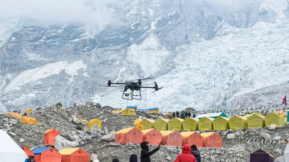 DJI Achieves Historic Drone Delivery on Mount Everest, Easing the Burden on Sherpas