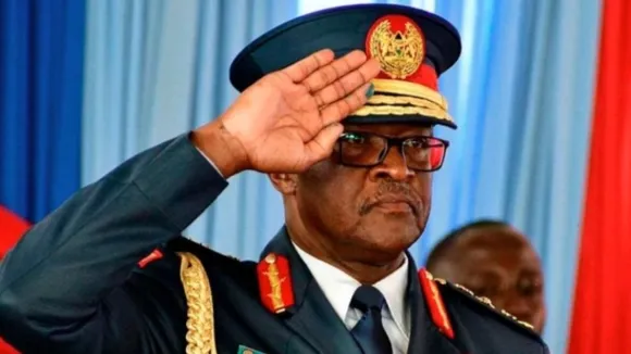 Kenyan CDF General Francis Ogolla's Son Urges Mourners to Celebrate Father's Life