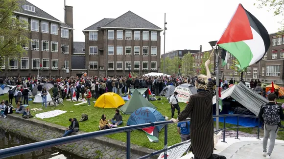 Pro-Palestinian Protesters Occupy Dutch Universities, Demanding End to Gaza War