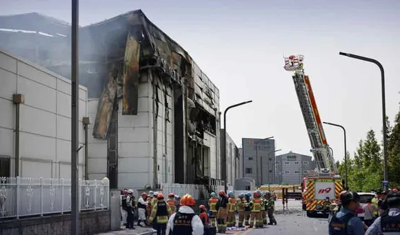 Deadly Blaze in South Korea: Death Toll from Lithium Battery Plant Explosion Rises to 22