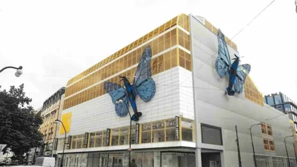 David Černý's Spitfire-Butterfly Sculptures to Adorn Prague's Renovated Máj Department Store