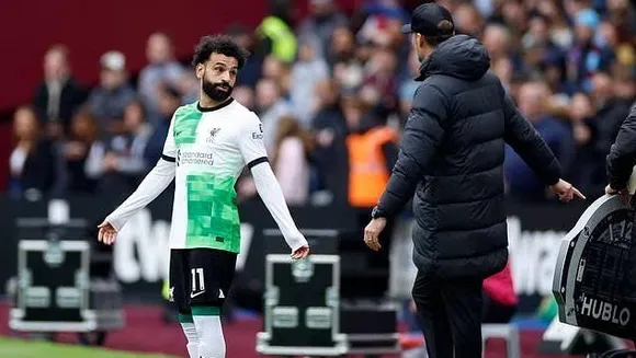 'If I Speak Today There Will Be Fire' - Salah Says After Clash with Jurgen Klopp During Liverpool's 2-2 Draw at West Ham