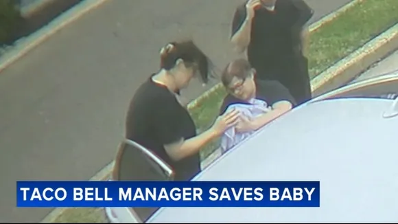 Taco Bell Manager Hailed as Hero for Saving Choking Baby