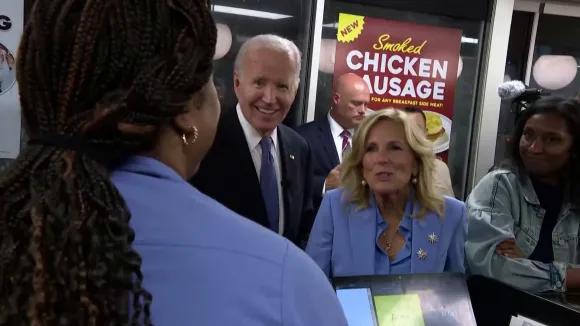 President Joe Biden and First Lady Jill Biden Make Unexpected Visit to Waffle House in Atlanta Following Debate