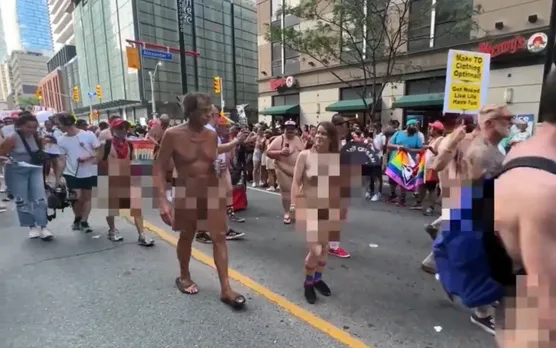 Toronto Pride Parade 2024 Sparks Controversy as Adults March Naked at 'Family-Friendly' Event