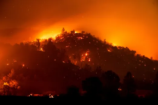 New Wildfire Near Yosemite Forces Evacuations and Road Closures In California