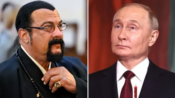 Hollywood Actor Steven Seagal Makes Surprise Appearance at Vladimir Putin's Inauguration Ceremony in Moscow