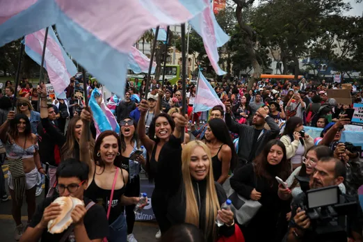 Hundreds of Protesters in Peru March to Demand Repeal of Law Labeling Transgender People as Mentally ill