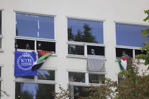 Around 20 Pro-Palestinian Activists Arrested in Campus Standoff at KTH, Stockholm