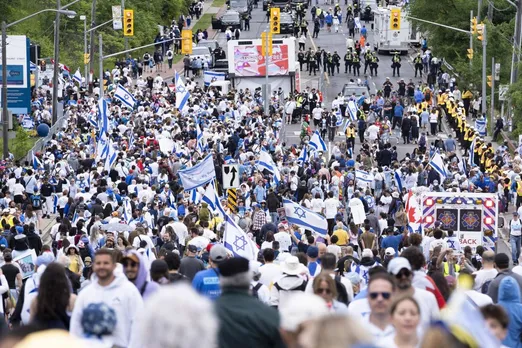 Toronto's Jewish Community Rallies Support for Israel at Annual 'Walk with Israel' Event