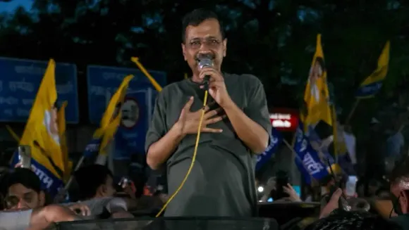 Arrested Indian Opposition Leader Kejriwal Warns of "Dictatorship" Upon Release