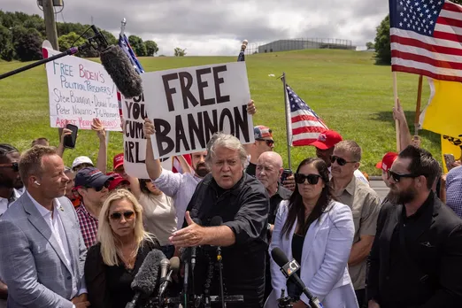 Steve Bannon Begins Prison Sentence for Defying Congressional Subpoena