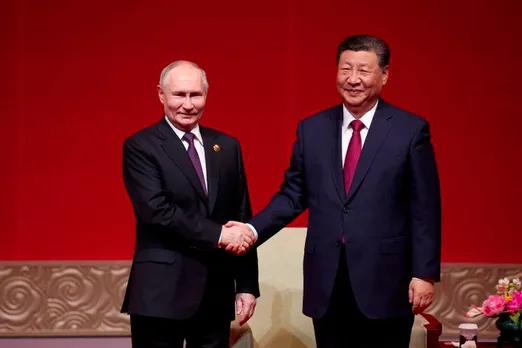 Xi Jinping and Vladimir Putin Pledge 'New Era' of Partnership, Criticize U.S. as Global Aggressor