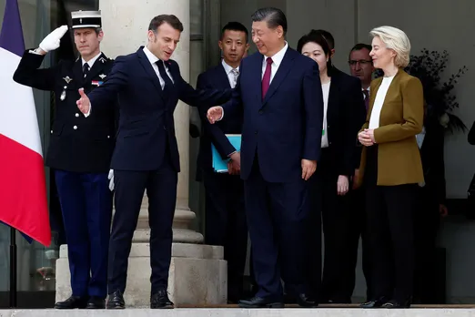 Xi Advocates for Olympic Truce as Macron and von der Leyen Seek Influence Over Ukraine Conflict