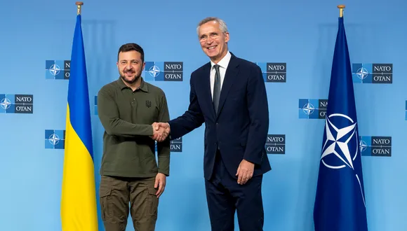 NATO Prepares for Crucial Summit: Stoltenberg and Zelenskyy Discuss Ukraine Support
