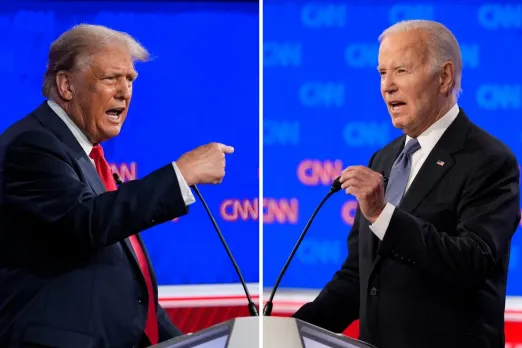 Trump Accuses Biden of Lying About His Golf Handicap in Chaotic US Election Debate