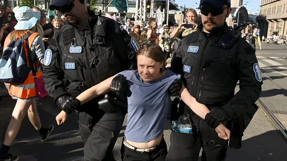 Greta Thunberg Arrested in Helsinki Amid Climate Protest