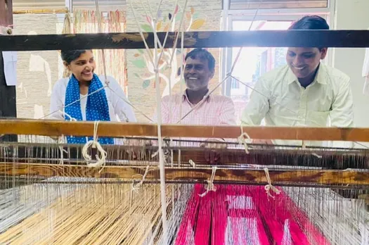 Neerja Palisetty - creating handwoven products out of paper-based materials