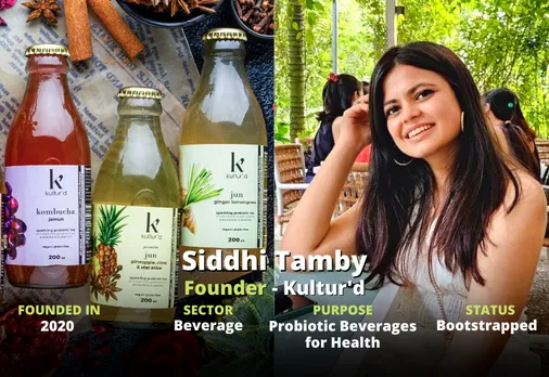 This probiotic beverages startup by a 20 year old for health, happiness and fun with at affordable price || Kultur’d || Siddhi Tamby