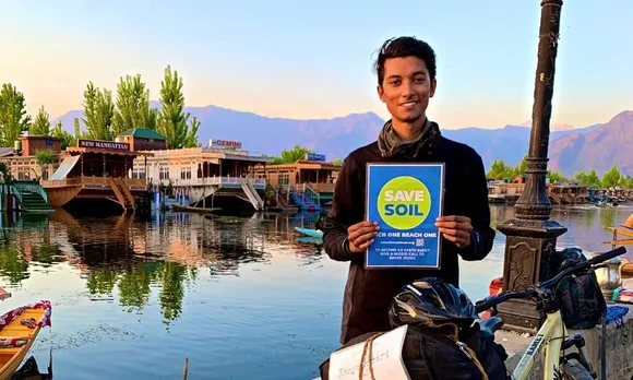 Kanyakumari to Kashmir cycling ride to support Save Soil Movement