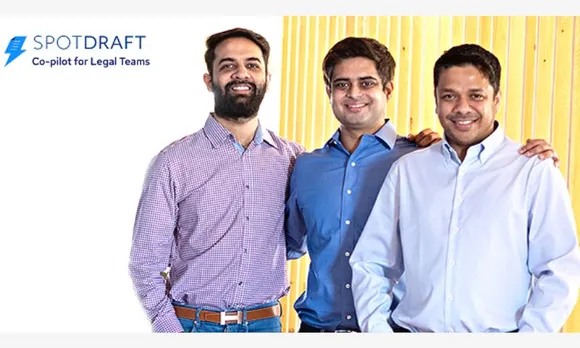 [Funding alert] SpotDraft Raises USD 26 mn in Series A Funding for AI-Powered Legal Software