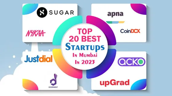 Justdial, Acko, BOX8, Quickr, Purplle, SUGAR Cosmetics, Toppr, CoinDCX, Miko, WorkIndia, Bizongo, Mydentist, Snackible, Doormint, UpGrad, Apna, Nykaa, TVF, Ola, and ftcash are the Top 20 Best Startups in Mumbai in 2024.
