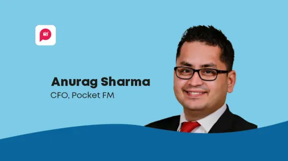 Anurag Sharma has been appointed as the new chief financial officer of audio series platform Pocket FM.