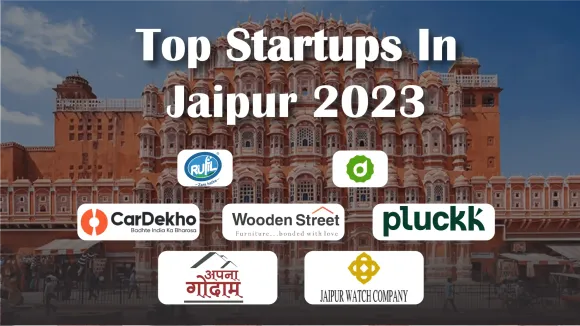 Rufil, KuberBox, Tax2Win, Car Dekho, Apna Godam, eShiksha, DealShare, Lexcart, JWC, and WoodenStreet are the top 10 startups in Jaipur in 2023.