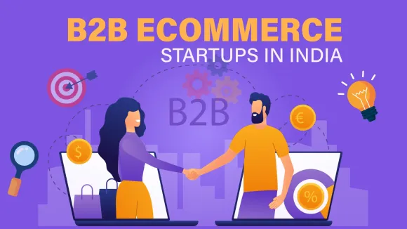 Udaan, ShopKirana, WayCool, OFB Tech, ShopX, Bizongo, Industrybuying, Jumbotail, Jumbotail, Eunimart, Infra.Market, and Zetwerk are the Top 11 B2B Ecommerce Startups in India.