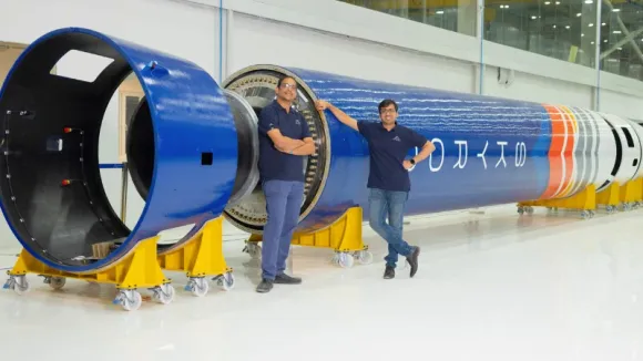 Spacetech Startup Skyroot Aerospace Unveils Vikram-1 Rocket, will Launch Satellites Next Year