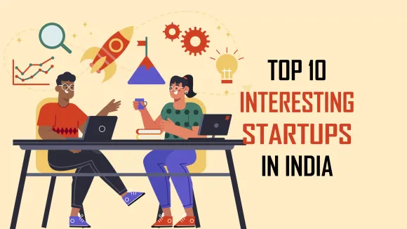 Meesho Delhivery, Digit Insurance, Skyroot, Aerospace, Dream11, Razorpay, Swiggy, Practo, Ather Energy, and Groww are Top 10 Interesting Startups in India.