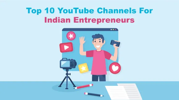 YourStory, Warikoo, Y Combinator, Startup India, Josh Talks, Google Small Business, Ranveer Allahbadia: BeerBiceps, TEDx Talks, Sandeep Maheshwari and Dr. Vivek Bindra are the Top 10 YouTube Channels For Indian Entrepreneurs.