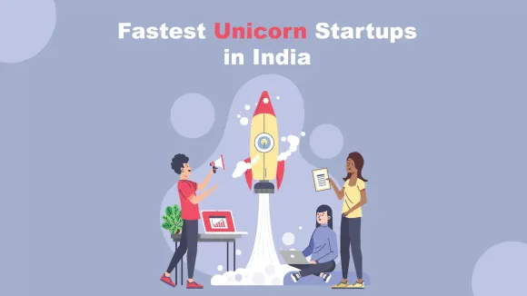 Mensa Brands, Glance, Paytm Mall, Udaan, BharatPe, MPL, CRED, Apna, CoinDCX, and Ola Electric are the Top 10 Fastest Unicorn Startups in India.