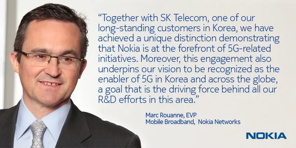 SK Telecom, Nokia Networks achieve 19.1 Gbps over air in joint 5G trial