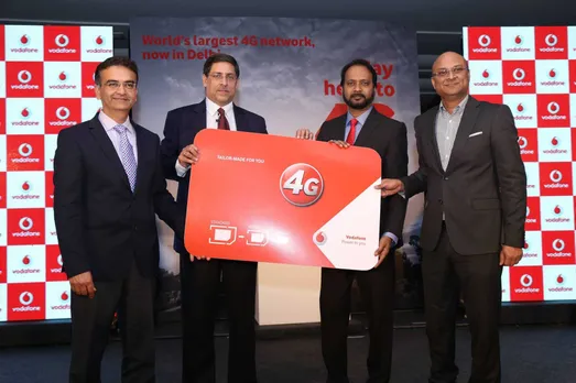 Vodafone launches 4G services in Delhi, NCR