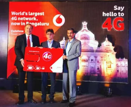 Vodafone launches 4G services in Bengaluru, invests Rs. 725 crore in Karnataka