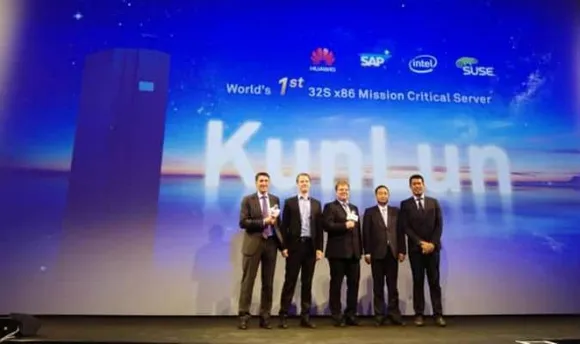 Huawei launches Industry's first 32-socket x86 mission critical server called KunLun