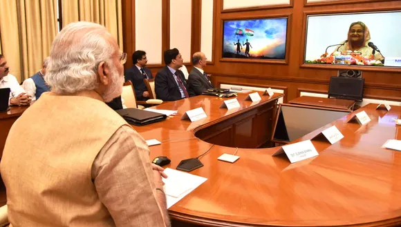 Modi, Hasina dedicate India-Bangladesh cross border transmission interconnection
