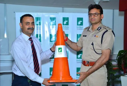 Indus Towers joins hands with Gurgaon Traffic Police to strengthen road safety