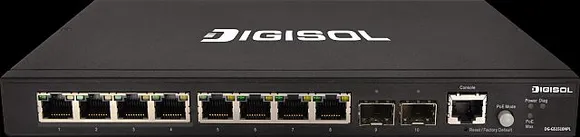 DIGISOL launches new gigabit managed switch with 8 PoE port