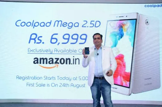Coolpad unveils new smartphone-Coolpad Mega in India