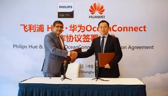 Philips to exploit Huawei’s IoT platform to develop connected lighting