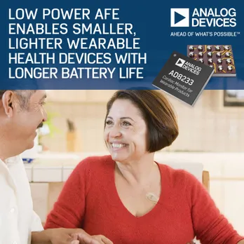 Analog Devices launches new biopotential analog front end for wearables