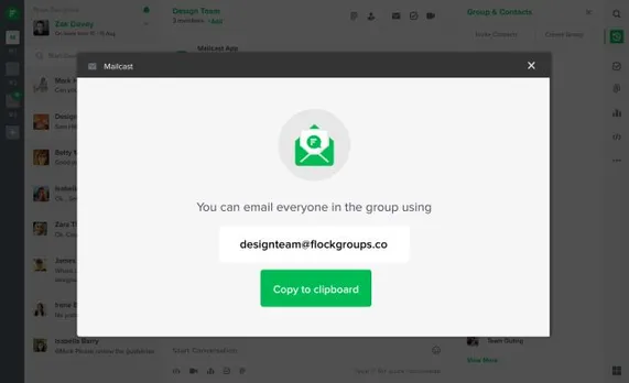 Flock integrates email functionality into app; a first in the team messaging space