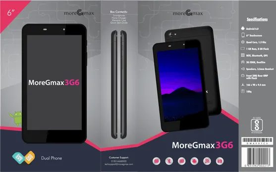 DataWind launches new 6-inch Smartphone-MoreGMax 3G6