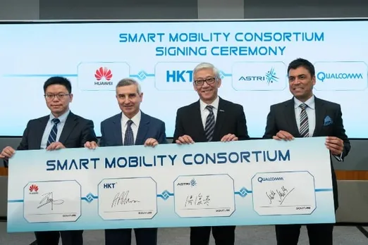ASTRI, HKT, Huawei and Qualcomm Technologies to build a smart mobility system