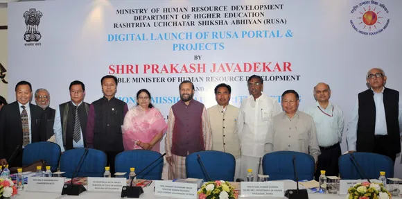 Prakash Javadekar launches Portal, Mobile App of RUSA